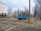 Голубой вагон на остановке «Автовокзал»
